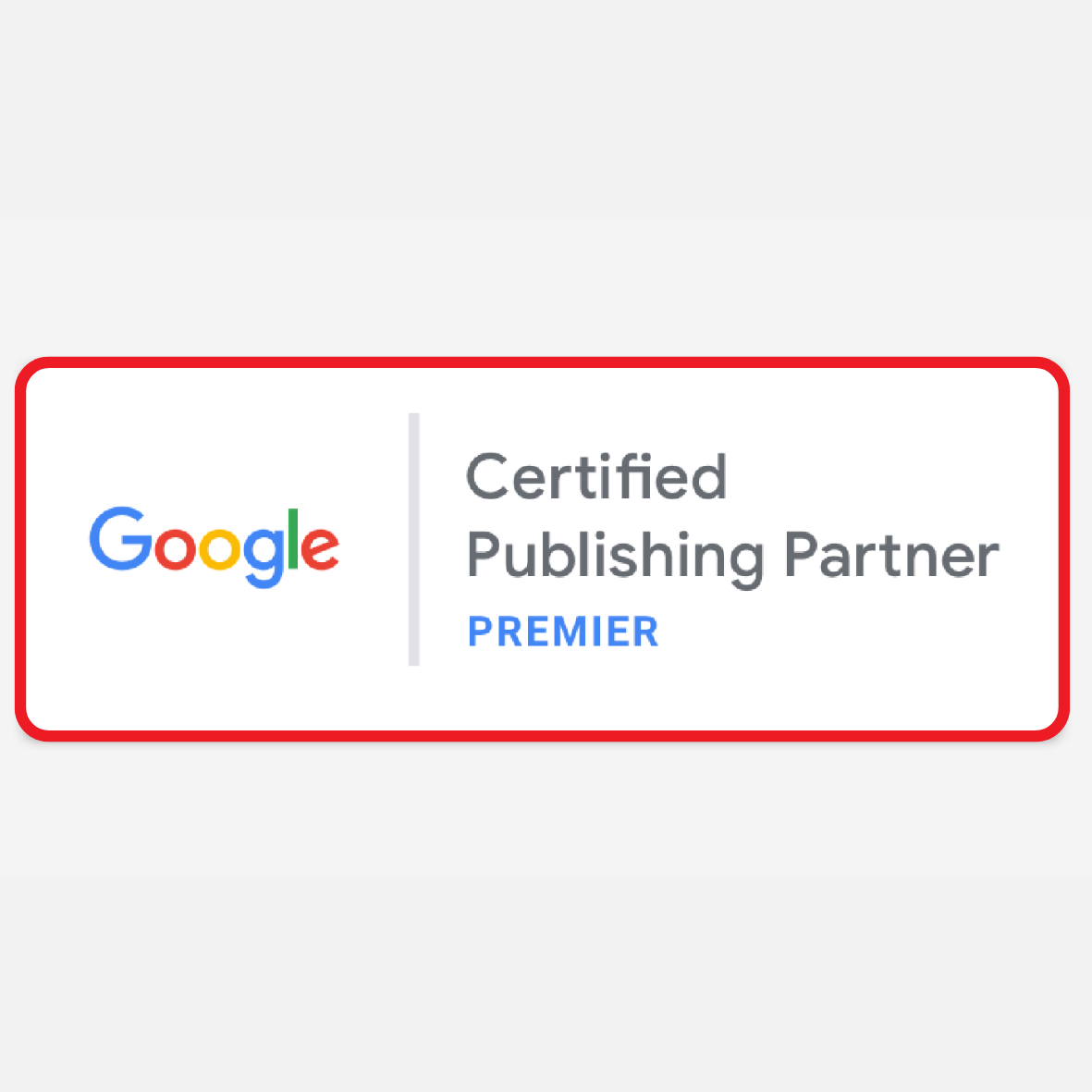 google publisher partner