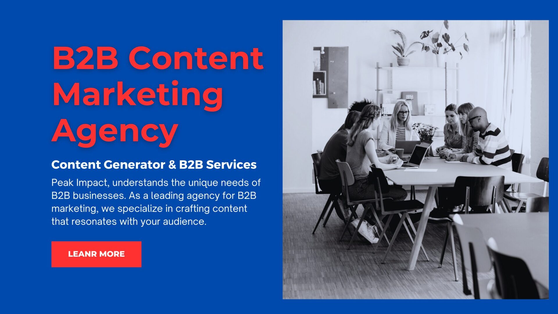 B2B Content Marketing Agency for Business growth