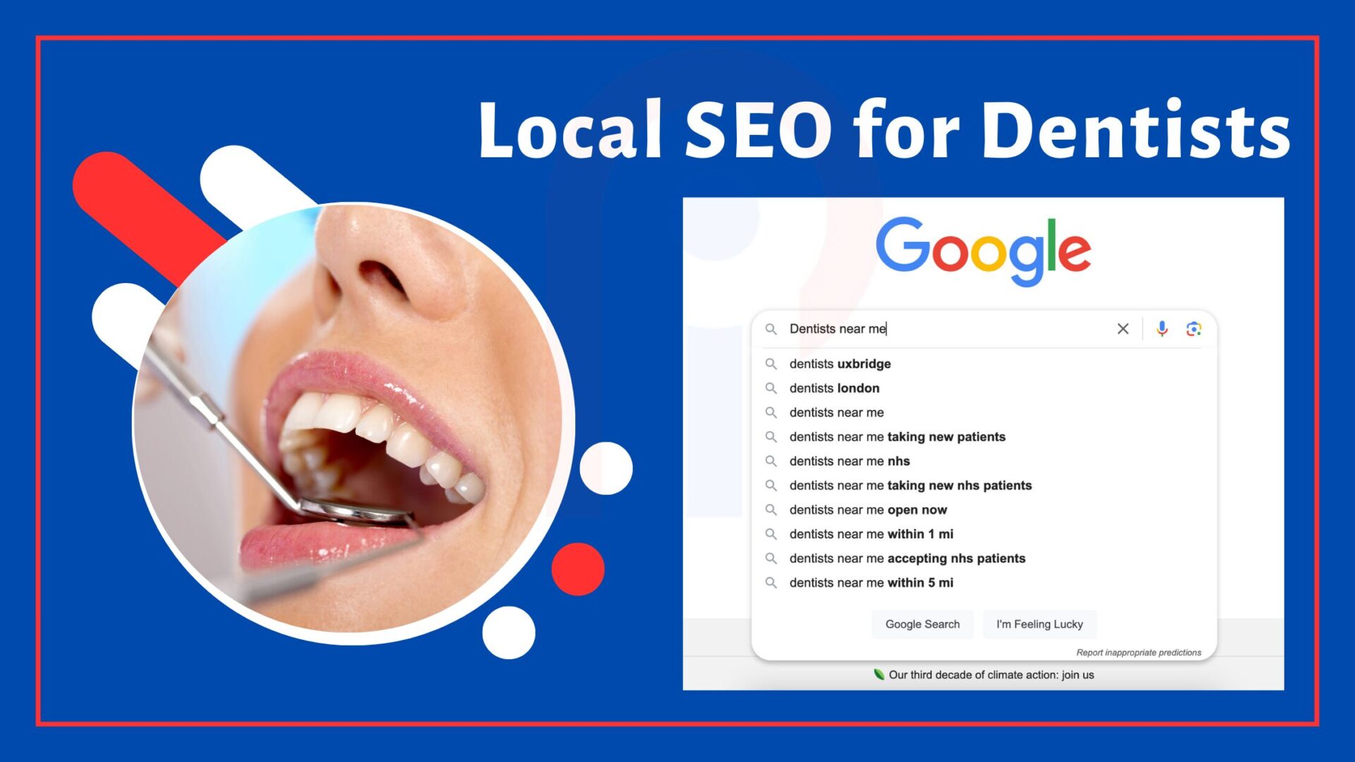 Dentists local seo services