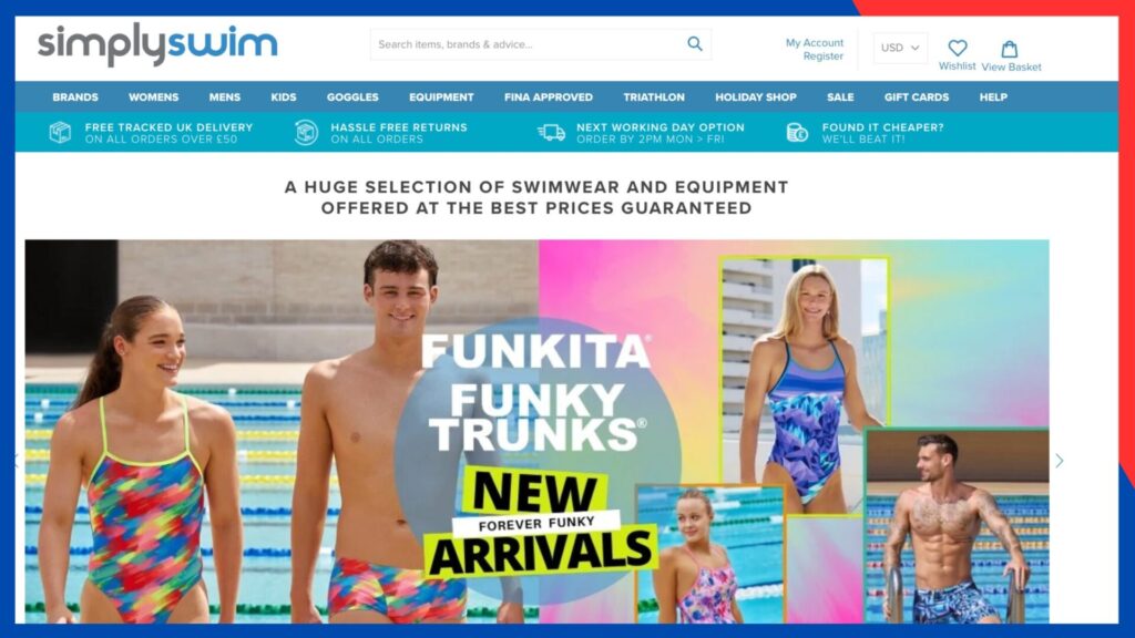 Simply swim marketing