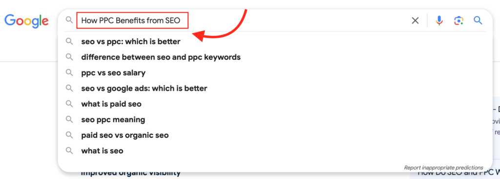 PPC Benefits from SEO