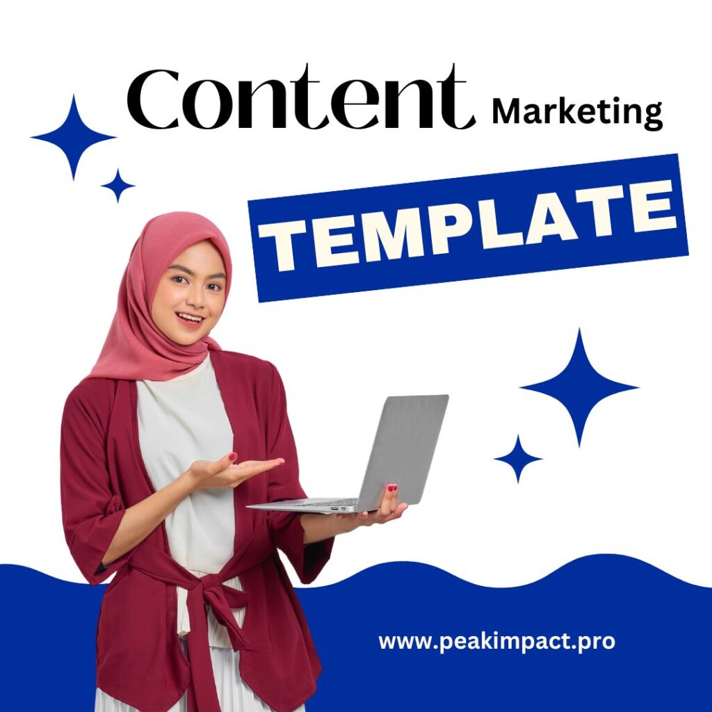 free content marketing template