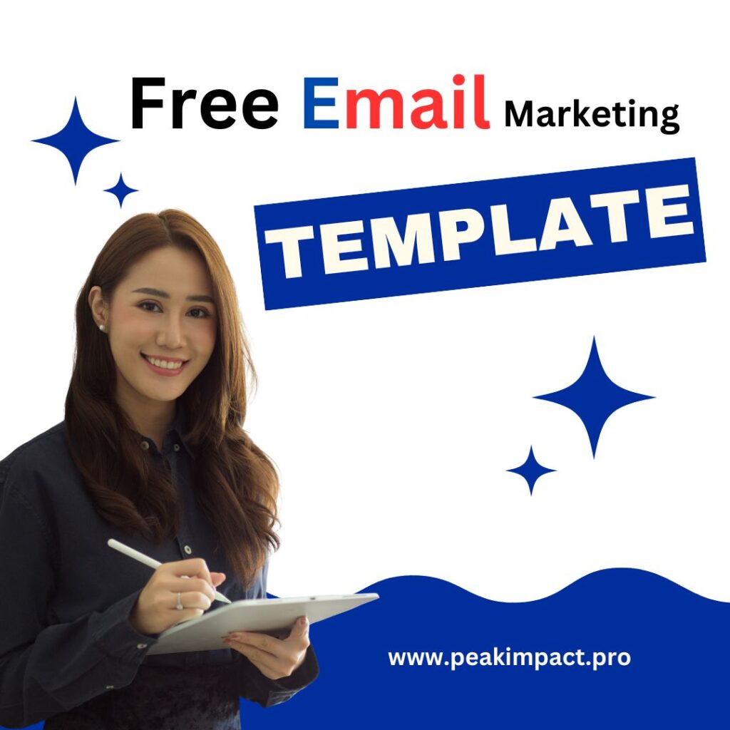 email marketing template