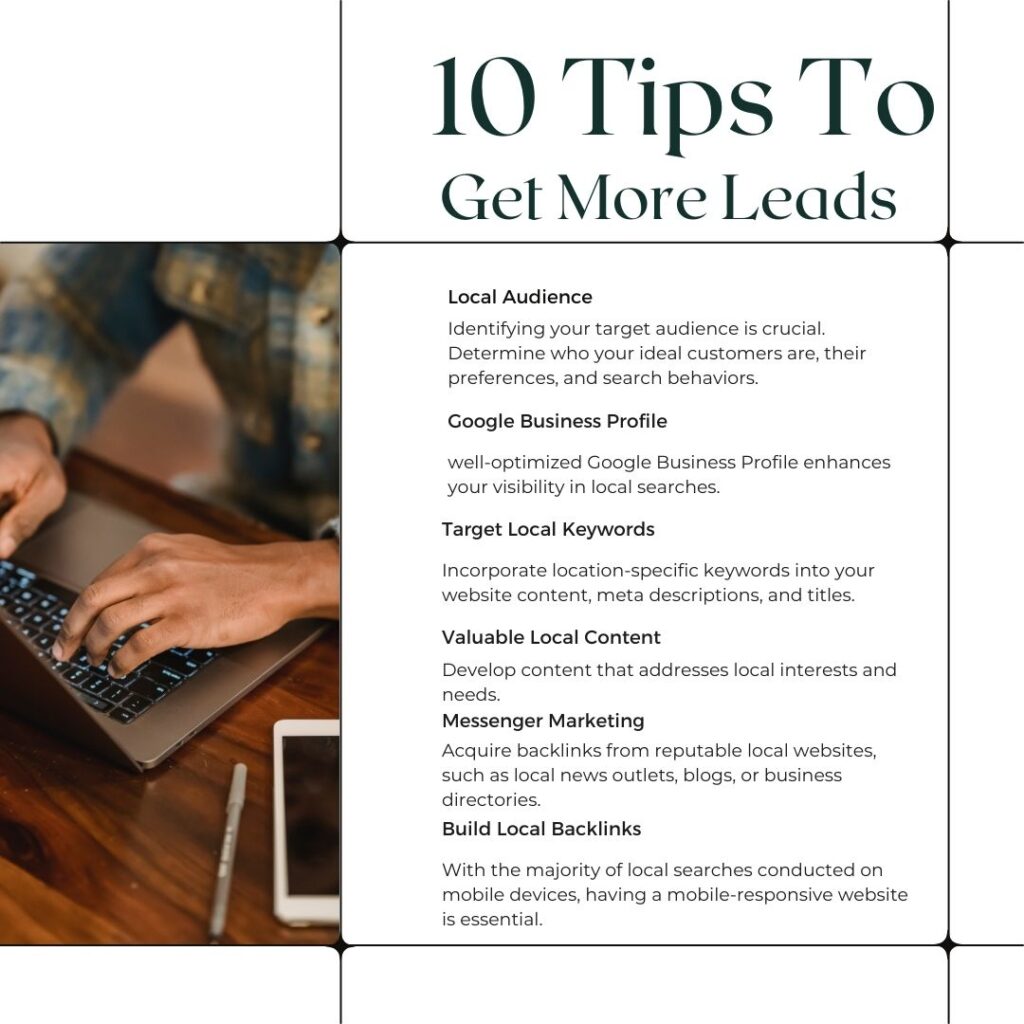 How to Local Business Leads with SEO - Peak Impact