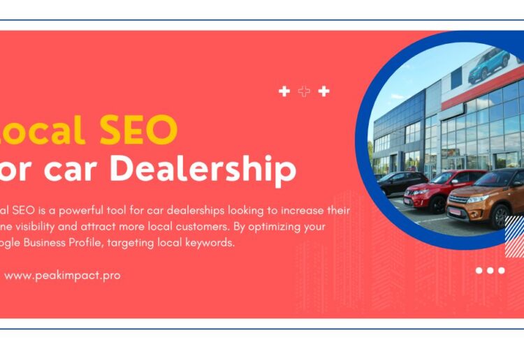 Local SEO for Car Dealerships