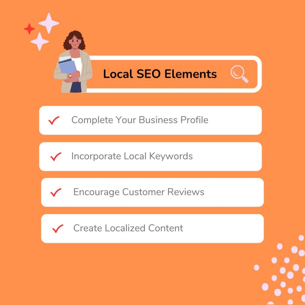 local seo key elements - peak impact